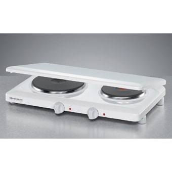 Rommelsbacher THL 3097/A Kochfeld Weiß Arbeitsplatte Versiegelte Platte 2 Zone(n)