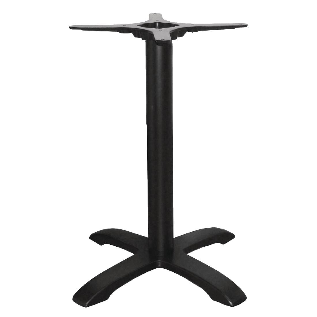 Bolero tafelonderstel met gietijzeren voet 72 cm hoog