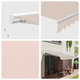 thumbnail of Wasabi - Toldo Exterior Enrollable 3x2,5 Arena Poliéster – Estructura Semicofre de Aluminio - Lona Protección Solar