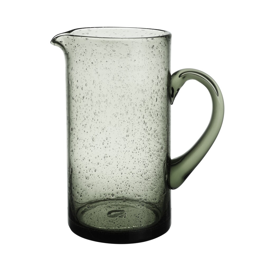 Bullé-Krug 1,1 l grau - 1100 cl Rund Glas Table Passion