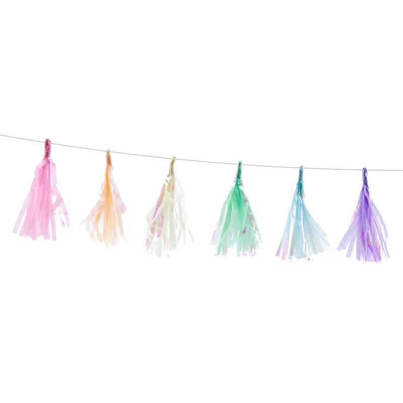Tassel Girlande pastell