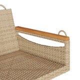 thumbnail of vidaXL Hängesessel Beige 63x62x40 cm Poly Rattan