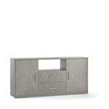 thumbnail of SARMOG MOBILE 2 ANTE 2 CASSETTI KIT L174 P41 H84 in truciolare nobilitato color cemento