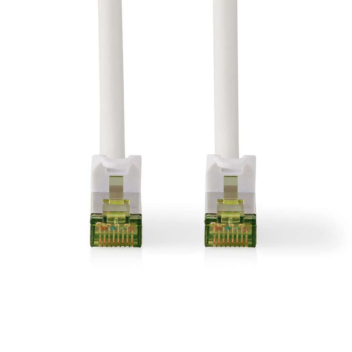 Nedis CAT7-Netzwerkkabel - S/FTP - RJ45 Stecker - RJ45 Stecker - 10.0 m - Snagless - Rund - LSZH - Weiss - Box