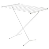 thumbnail of DanDiBo Wäscheständer Badewanne Standtrockner Weiß 93874 Faltbar Schmal Metall ohne Flügel ohne Rollen Platzsparend Zusammenklappbar