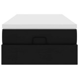 thumbnail of vidaXL Ottoman-Bett mit Matratze Schwarz 80x200 cm Kunstleder