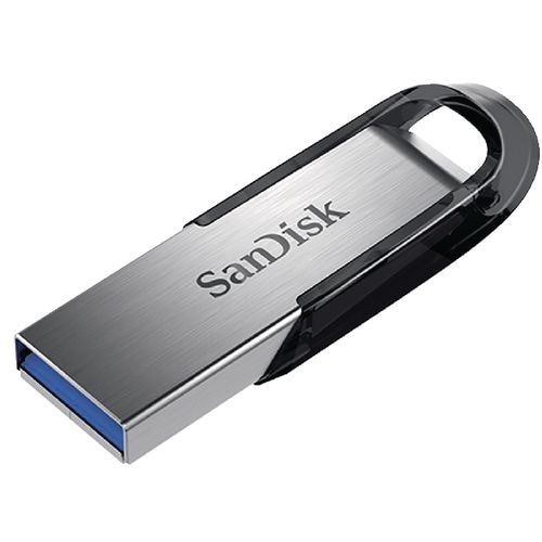 SanDisk ULTRA FLAIR Memoria USB 64 GB USB Tipo-A 3.0 Negro, Plata