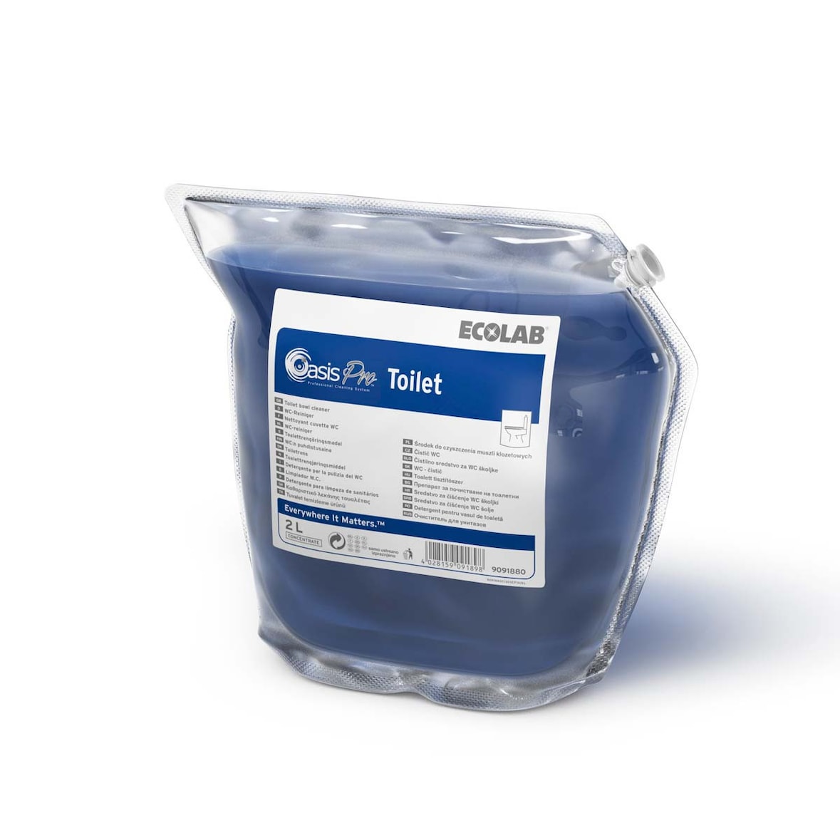 OASIS PRO TOILET | Limpiador de inodoros - 2 L