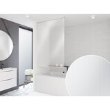 thumbnail of Halb-Kassetten Duschrollo Duschvorhang PEVA 3D Mosaik 90x240 cm