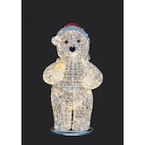 thumbnail of METRO PROFESSIONAL LED-Teddybär, Aluminum, 100 x 82 x 183 cm, 1088 LEDs, 40 W, warmweiß