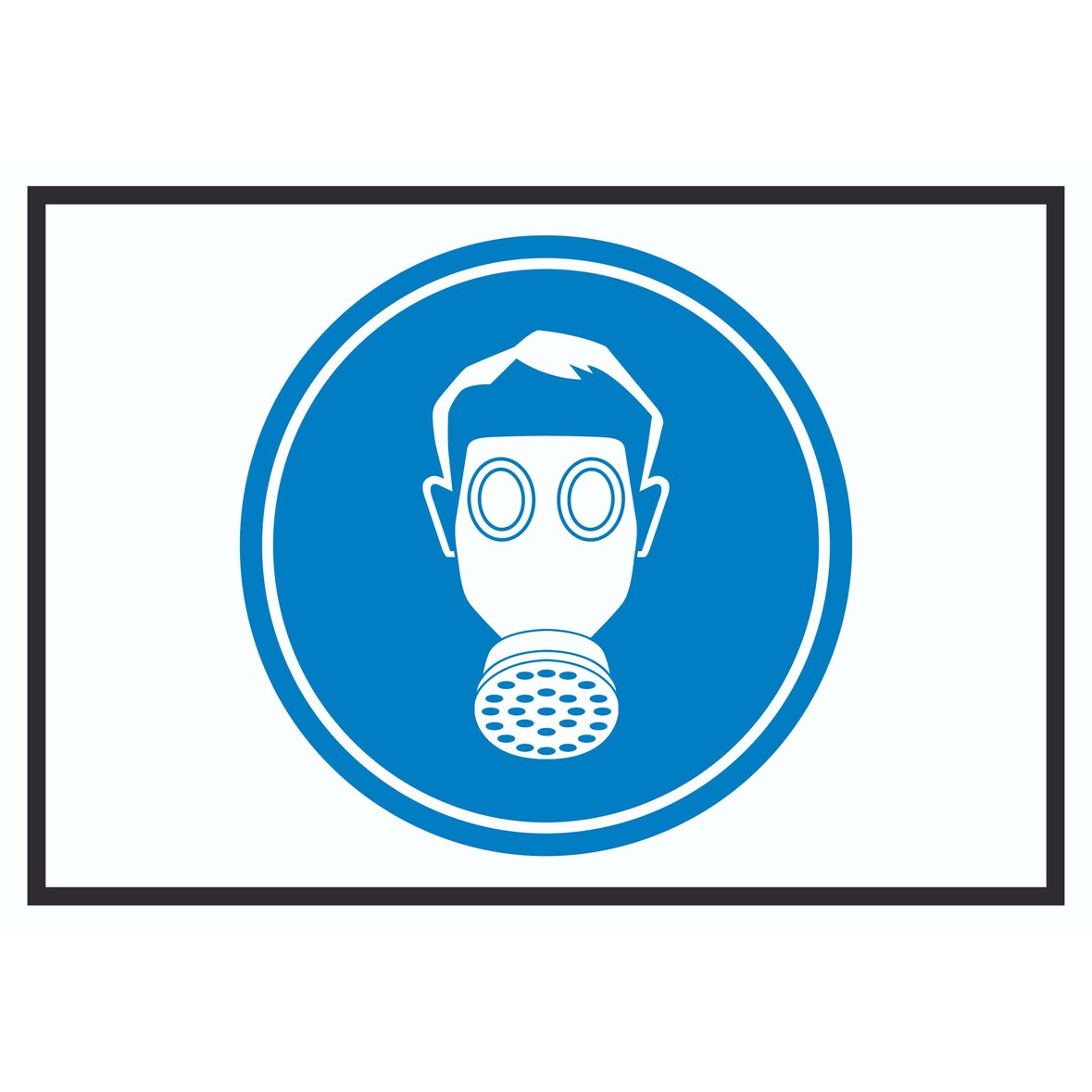 Schutzmaske tragen Symbol Schild A6 (105x148mm)