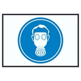 thumbnail of Schutzmaske tragen Symbol Schild A6 (105x148mm)