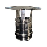 thumbnail of Fumaiolo comignolo in acciaio inox cappello cinese - Diametro 12 cm