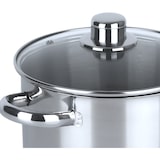 thumbnail of aro Suppentopf mit Deckel, Edelstahl, Ø 20 cm, 5 L, Induktion