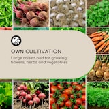 thumbnail of Rust Grow Hochbeet Gartenbeet verzinktes Stahlblech Rost-Finish Rost