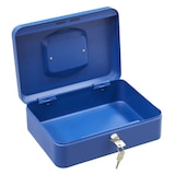 thumbnail of ARREGUI Elegant C9235 Caja Caudales con Llave para Transportar Dinero | Caja de Seguridad acero con bandeja | Caja fuerte portatil 25 cm ancho | Azul