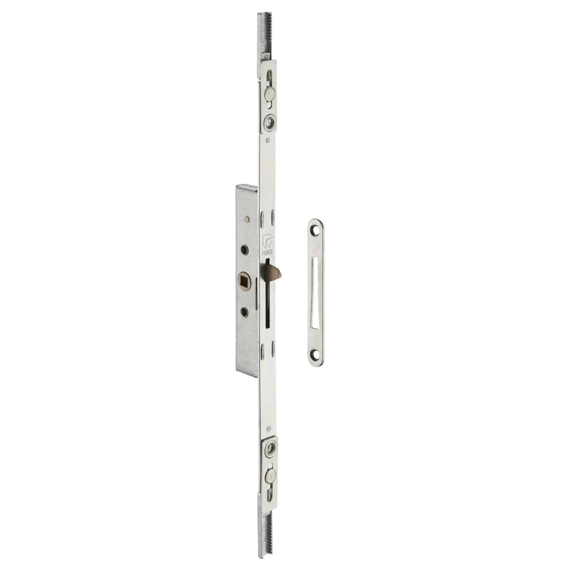 Crémone à têtière avec panneton et gâche pour fenêtre, axe 17mm, carré 7mm, Fenster, G-14744-00-0-1 - FERCO by THIRARD