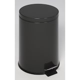 thumbnail of PROREGAL Robuster Tretabfallsammler mit Fußpedal & Inneneimer mit Griff | 12 Liter, HxBxT 40x25x25cm | Verzinkter Stahl | Anthrazit | Mülleimer