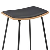 thumbnail of Tabourets De Bar Lot De 6 Noir Similicuir