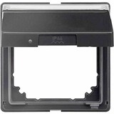 thumbnail of Zwischenring mit Klappdeckel und Schriftfeld, AQUADESIGN - anthrazit