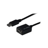 thumbnail of ASSMANN DisplayPort Adapterkabel DP - HD15 0.15m DP 1.1a sw.