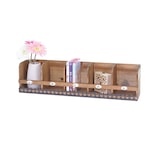thumbnail of Wandregal | HxBxT 71x18x16cm| Tanne Holz massiv Vintage Shabby-Look | Hängeregal Regal