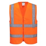 thumbnail of Portwest - Gilet de sécurité avec zip HV Orange Taille L