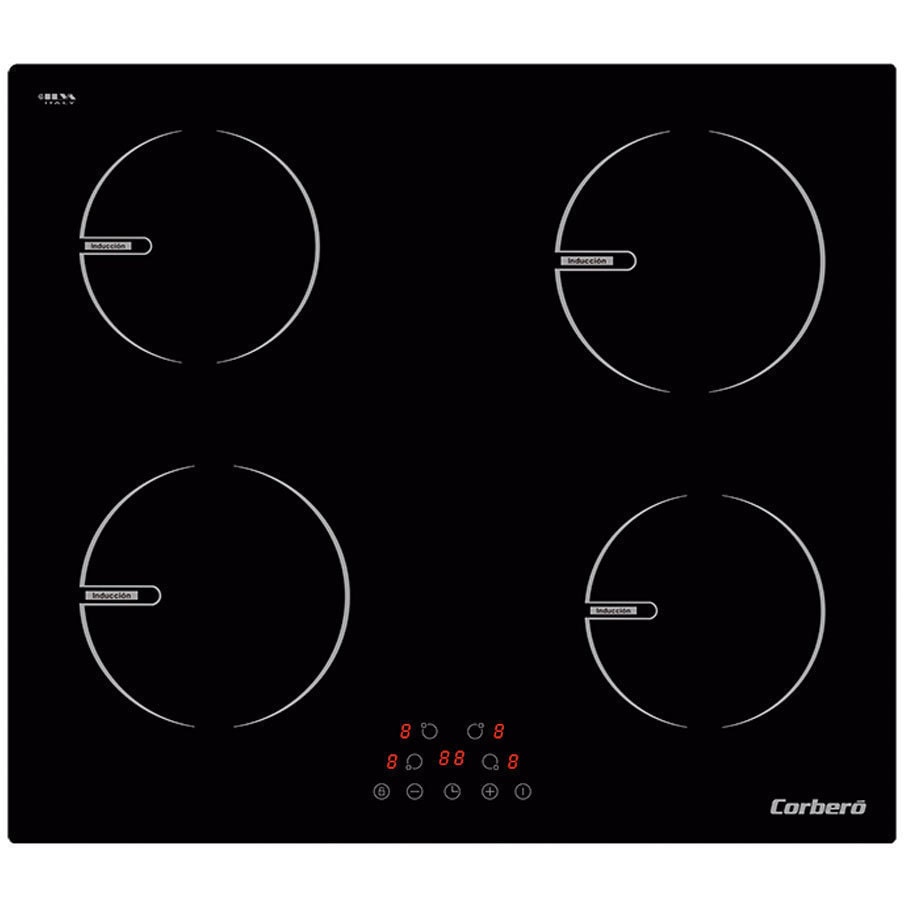 Corbero placa CCIG9422 4induccion cristal negro