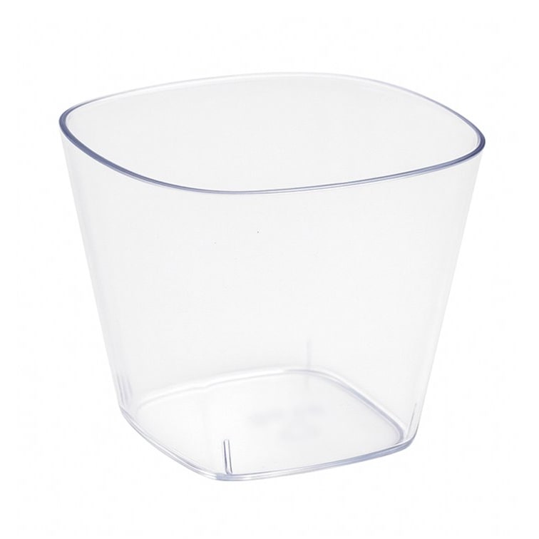 MONOUSO - Probierbecher PS Transparent 100ml 6,2x4,2x5cm (200 Stück)