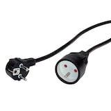 thumbnail of VALUE Schutzkontakt-Verlängerungskabel, 230VAC, UTE Version, schwarz, 3 m