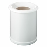 thumbnail of Westmark Tischabfall-/Kosmetikeimer, Füllvolumen: 1 Liter, Porzellan-Optik, Abnehmbarer Deckel, Kunststoff, Weiß, 21202270