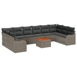 thumbnail of vidaXL Garten-Sofa-Set 11 pcs Grau