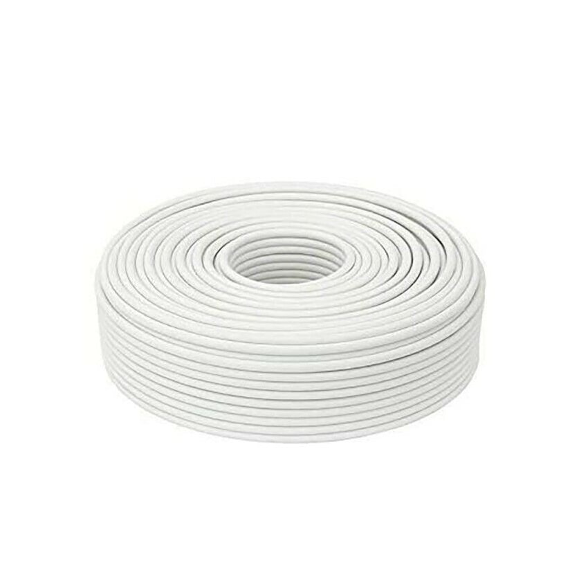 Cabo coaxial para bobina de antena de TV 80 metros RG6U DTT Sat