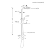 thumbnail of Set de ducha Modelo Boal cromo