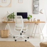 thumbnail of Bürostuhl / Drehstuhl PROFONDO ECO W Netzstoff / Stoff beige hjh OFFICE