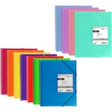 thumbnail of Carpeta 20 fundas con espiral A4 Maxiplás Multiline Lavanda