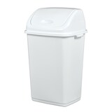 thumbnail of ROSSIGNOL Poubelle 50L à couvercle basculant CLAP blanc