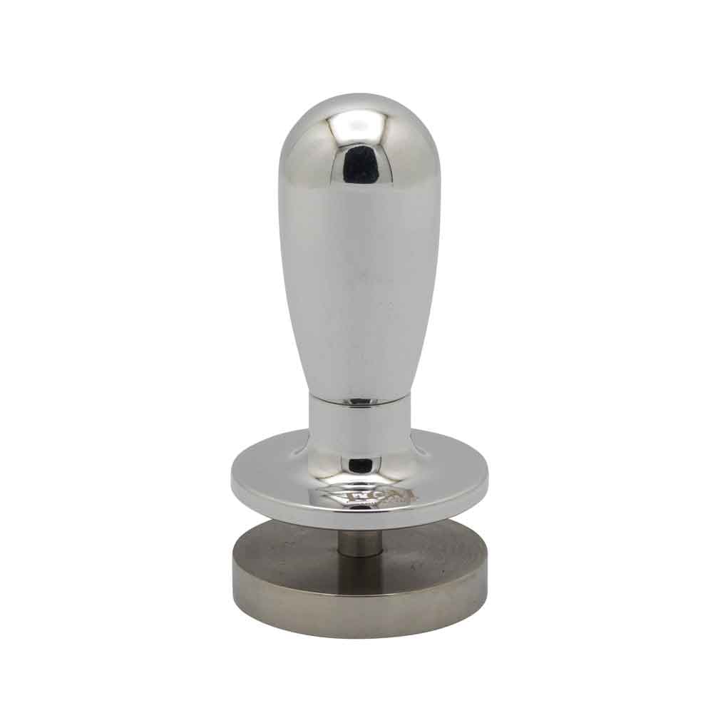 ECM 89415 Tamper druckregulierend, Aluminium poliert, edelstahl
