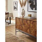 thumbnail of Massivholz Sideboard Sheesham, Industrial-Design, Stauraum. 123x45x70 cm | Kadima Design