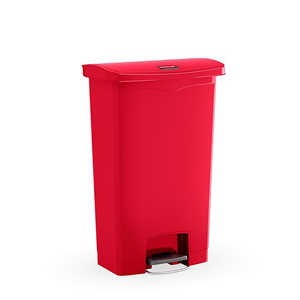 Rubbermaid Tretabfalleimer Slim Jim 1883566 Kunststoff 50l rot