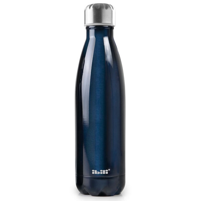 IBILI botella termo DARK BLUE 350 ml acero inoxidable 18/10 758435B