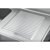 thumbnail of Lavello in acciaio inox con base 160 x 70 x 90 cm - 2 vasche a sinistra