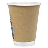 thumbnail of MONOUSO - Kaffeebecher aus Doppelwandig Glatt Kraft 12Oz/360ml Ø9,0cm (25 Stück)