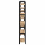 thumbnail of vidaXL Regal Eiche handwerklich 156 x 25 x 167.5 cm Holzwerkstoff