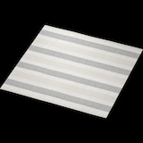 thumbnail of Duni Classic-Serviette 40 x 40 cm Rigato Black, 300 Stk/Krt (6 x 50 Stk)
