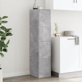 thumbnail of vidaXL Apothekerschrank Betongrau 30x41x144,5 cm Holzwerkstoff