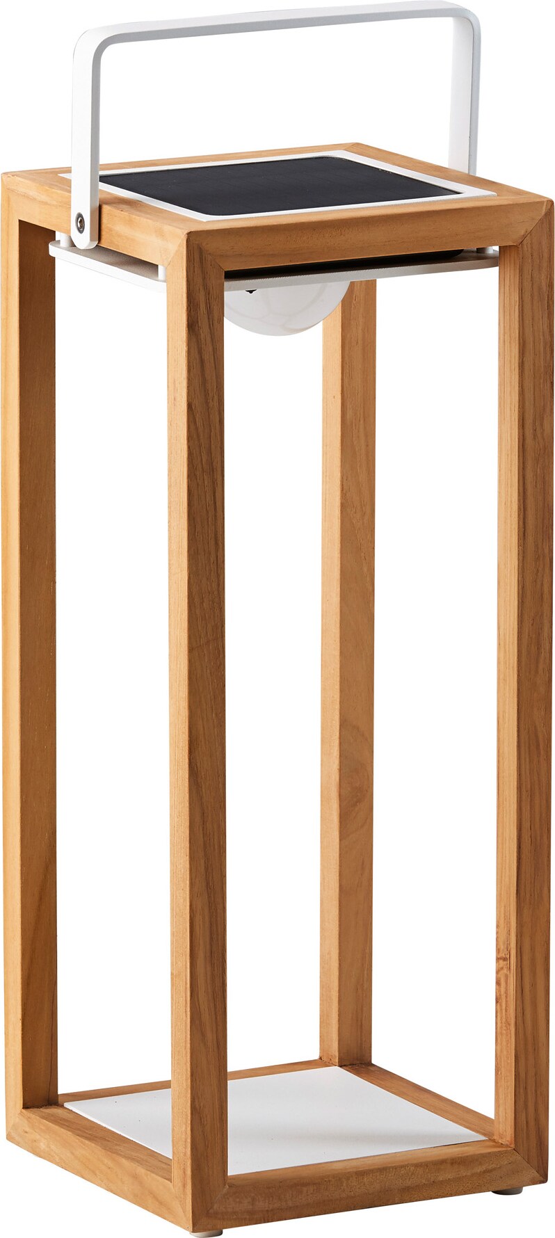  BEST-Light Solarleuchte Teak 21x20x53cm weiss 69200167
