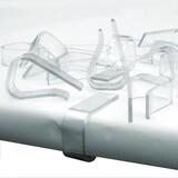 thumbnail of 25 Stück Tischklammern glasklar extrastark & bombenfest