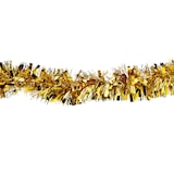 thumbnail of 10x Foliengirlande gold aus PET Ø11cm x 2m