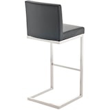 thumbnail of Barhocker Paros Kunstlederbezug schwarz